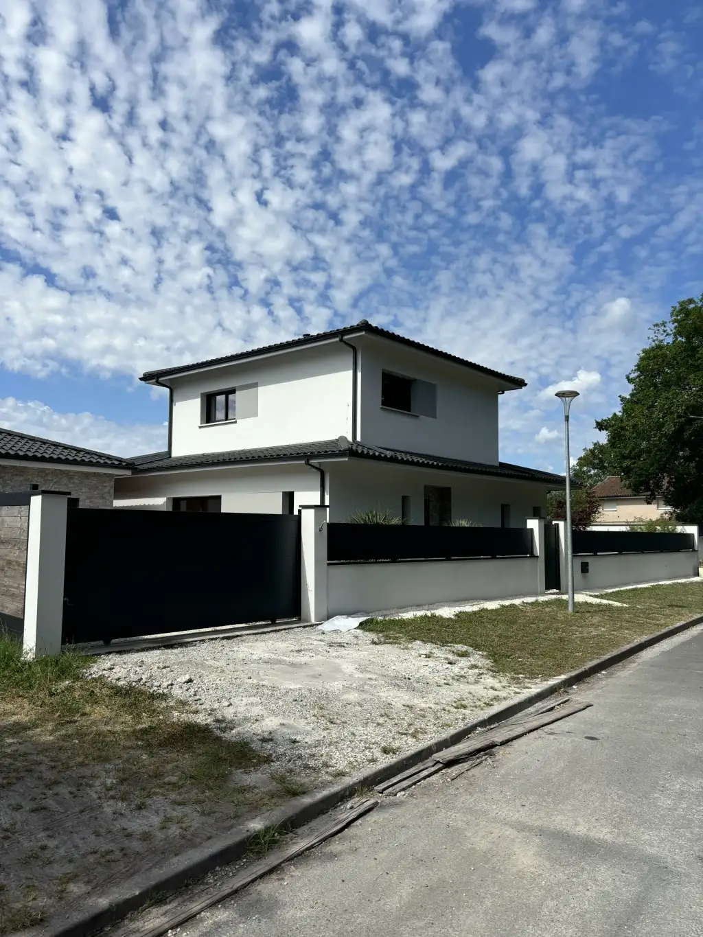 Réalisation portail et clôture à Saint-Aubin